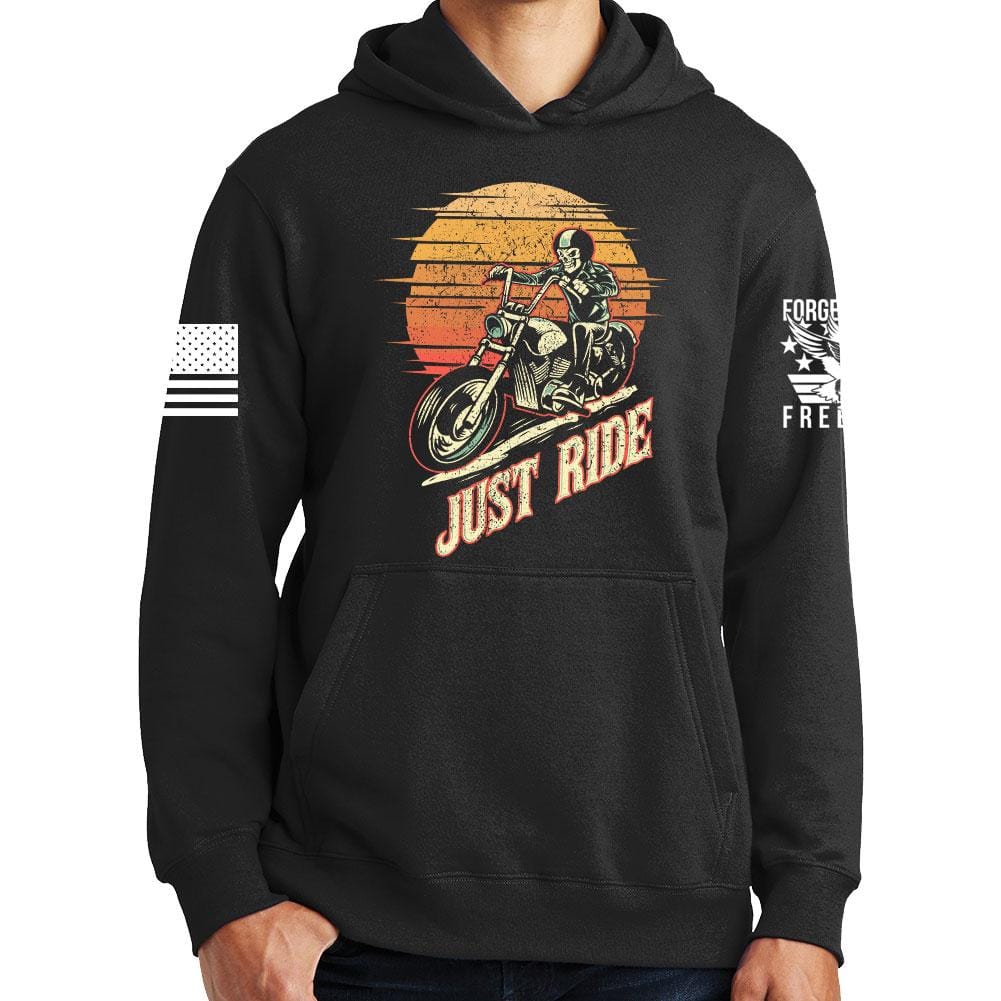 Just Ride Hoodie Style001