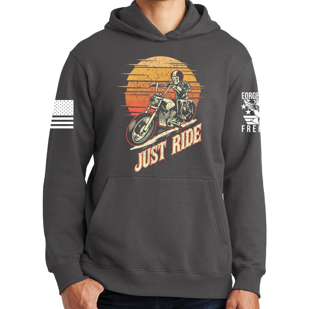 Just Ride Hoodie Style001