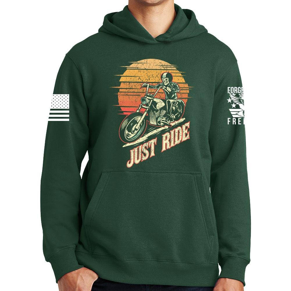 Just Ride Hoodie Style001