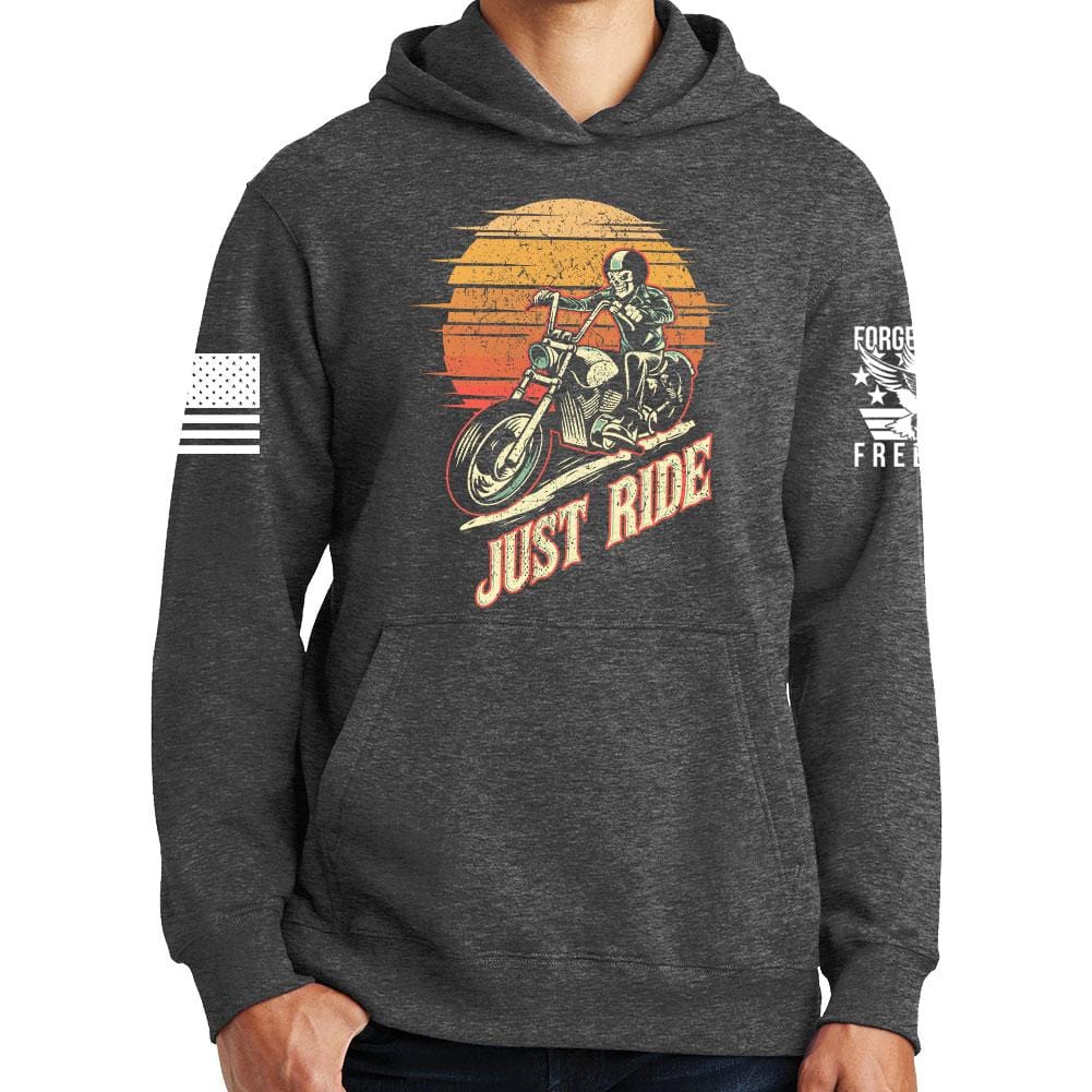 Just Ride Hoodie Style001