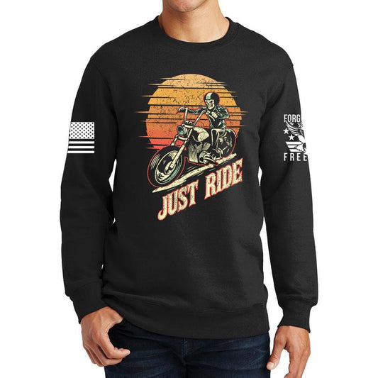Just Ride Sweatshirt Style001