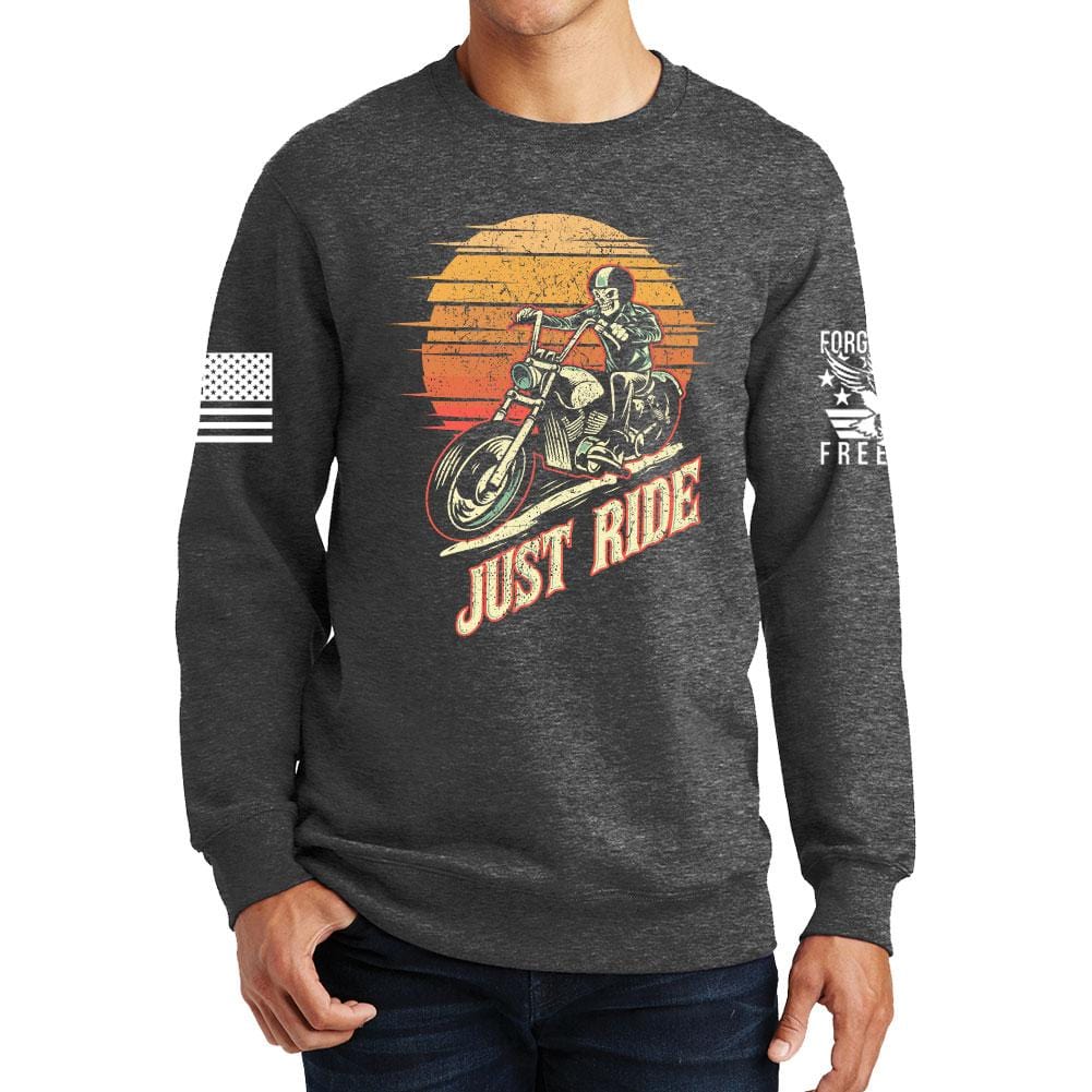 Just Ride Sweatshirt Style001