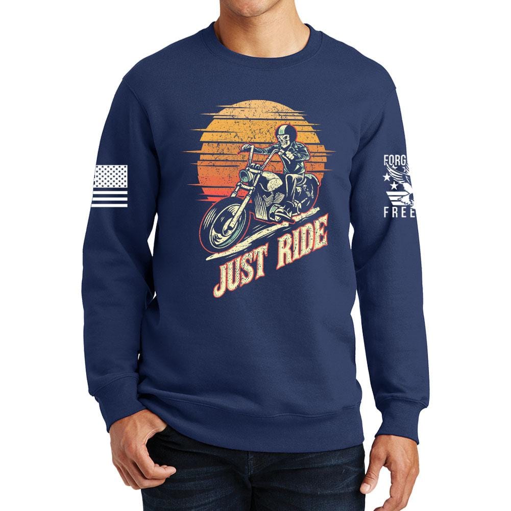 Just Ride Sweatshirt Style001