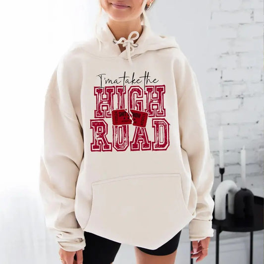 K0e Take The High R0ad Hoodie, Concert Outfit, Merch For Fans, Country Music Fans Top, Unisex Long Sleeve Pullover Hoodie Shirt