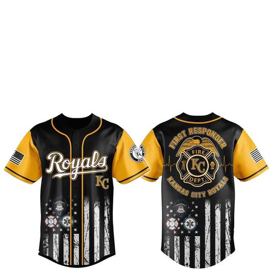 KC Royals First Responders 2025 Baseball Jersey Jogger Hat - Grishko.com