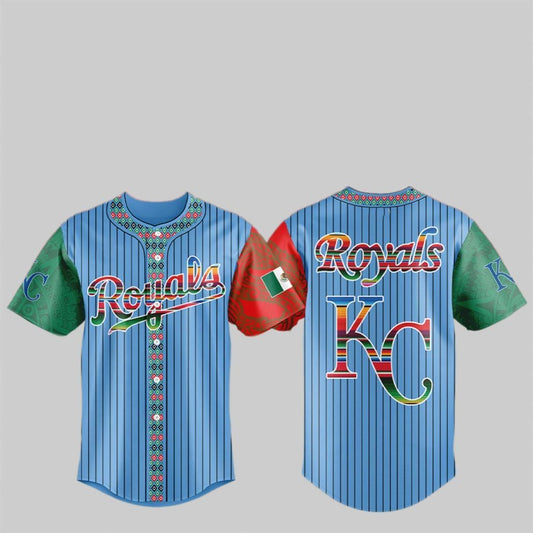 KC Royals Mexican Heritage Night 2025 Jersey - Grishko.com
