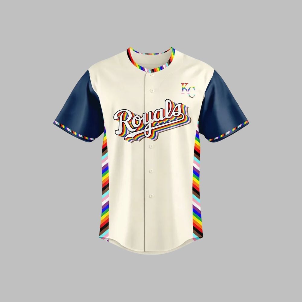 KC Royals Pride Month 2025 Jersey - Grishko.com