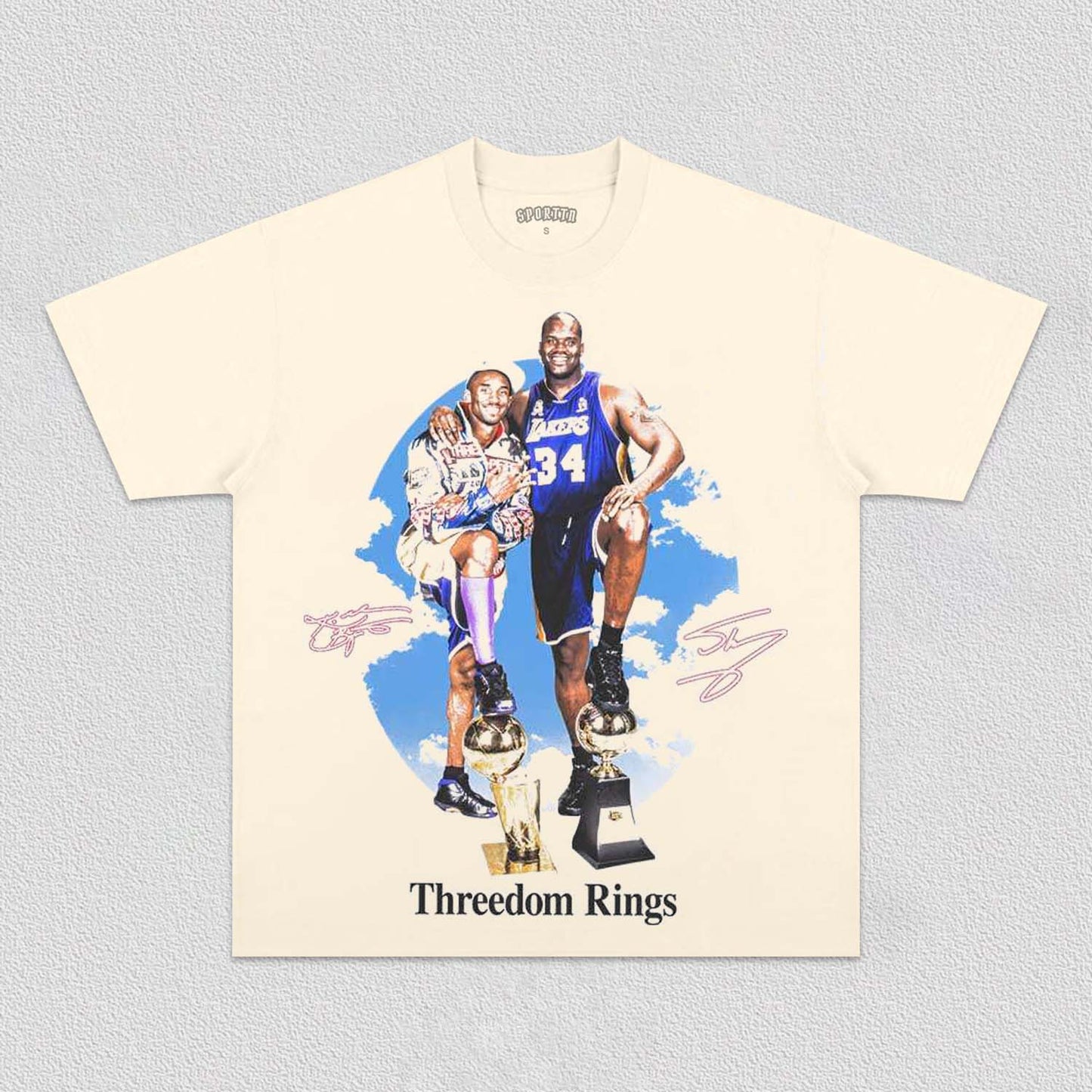 KOBE AND Oâ€™NEAL 2 TEE