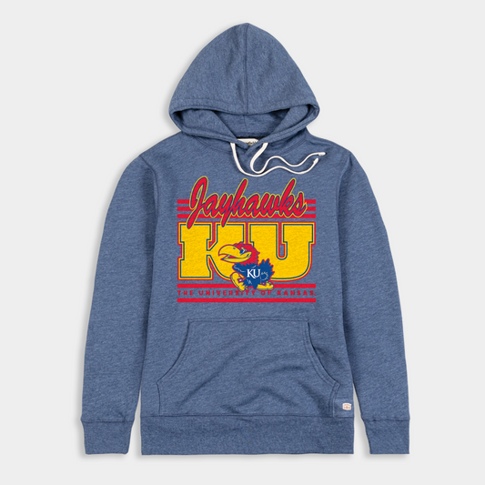 Kansas Jayhawks Vintage "KU" Hoodie