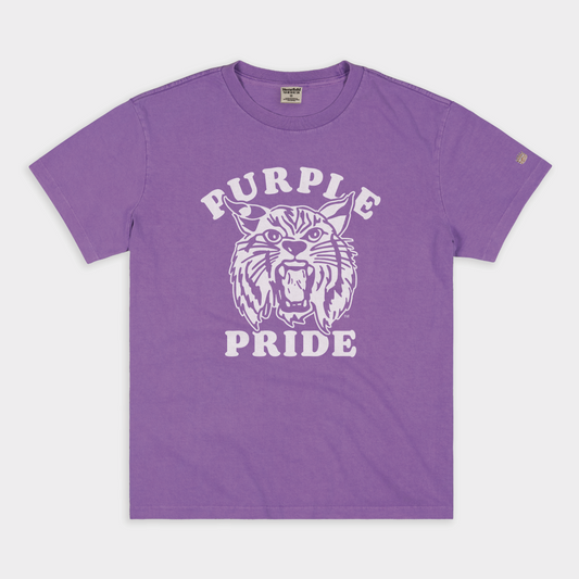 Retro K-State Purple Pride Vintage Heavyweight Tee