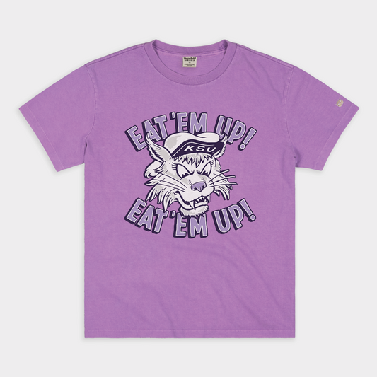 Vintage K-State "Eat 'Em Up" Heavyweight Tee Style001