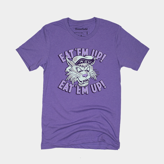 Vintage K-State "Eat 'Em Up" Tee Style001
