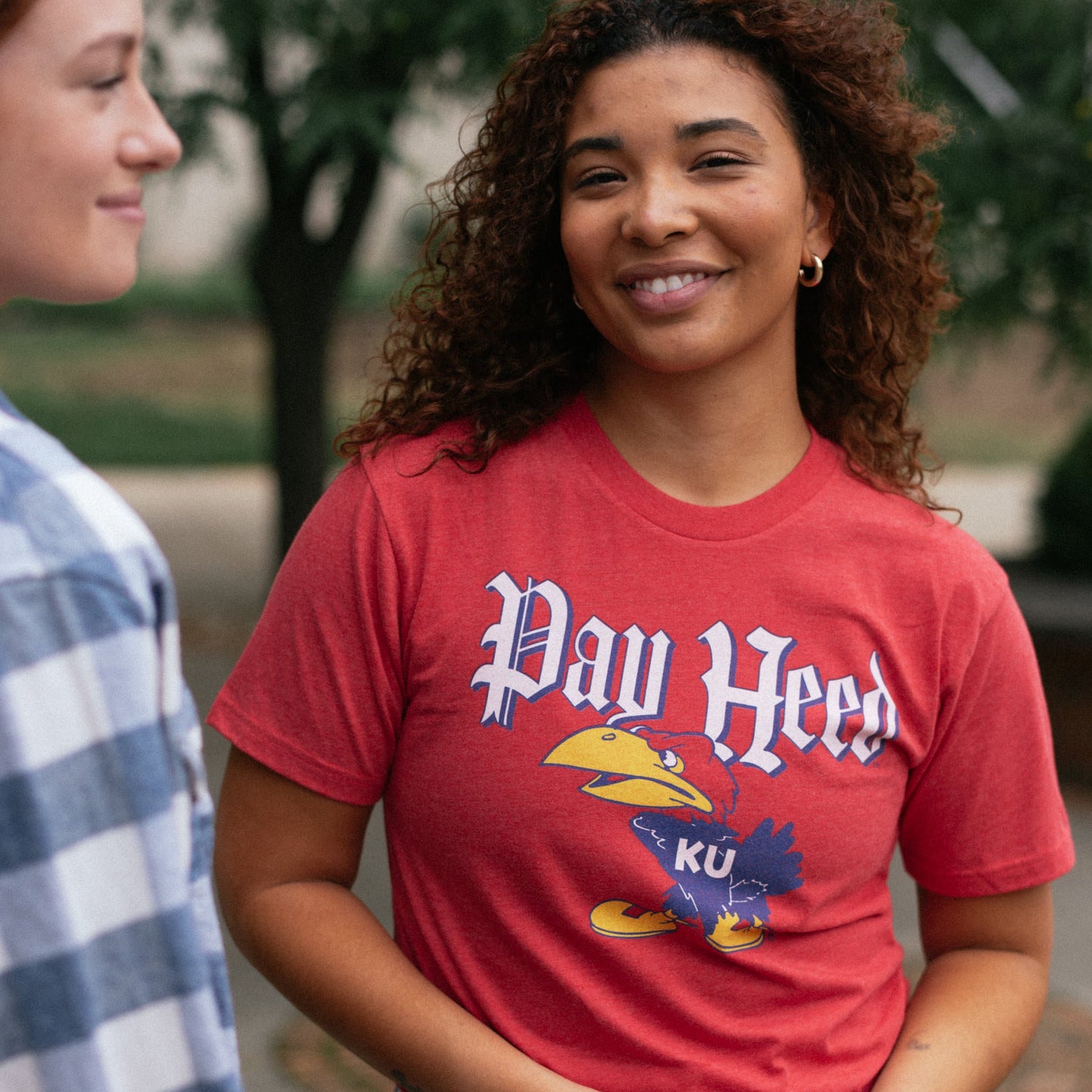Vintage Kansas Jayhawks "Pay Heed" Tee Style001