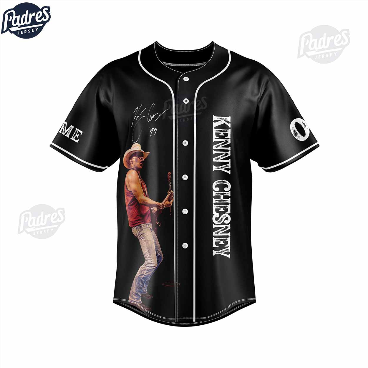 Kenny Chesney Zac Brown Tour 2024 Custom Baseball Jersey - Padres Jersey Oasis: Elevate Your Baseball Style Game