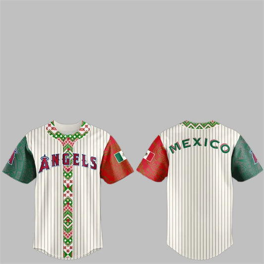 LA Angels 2025 Mexican Heritage Night Jersey - Grishko.com