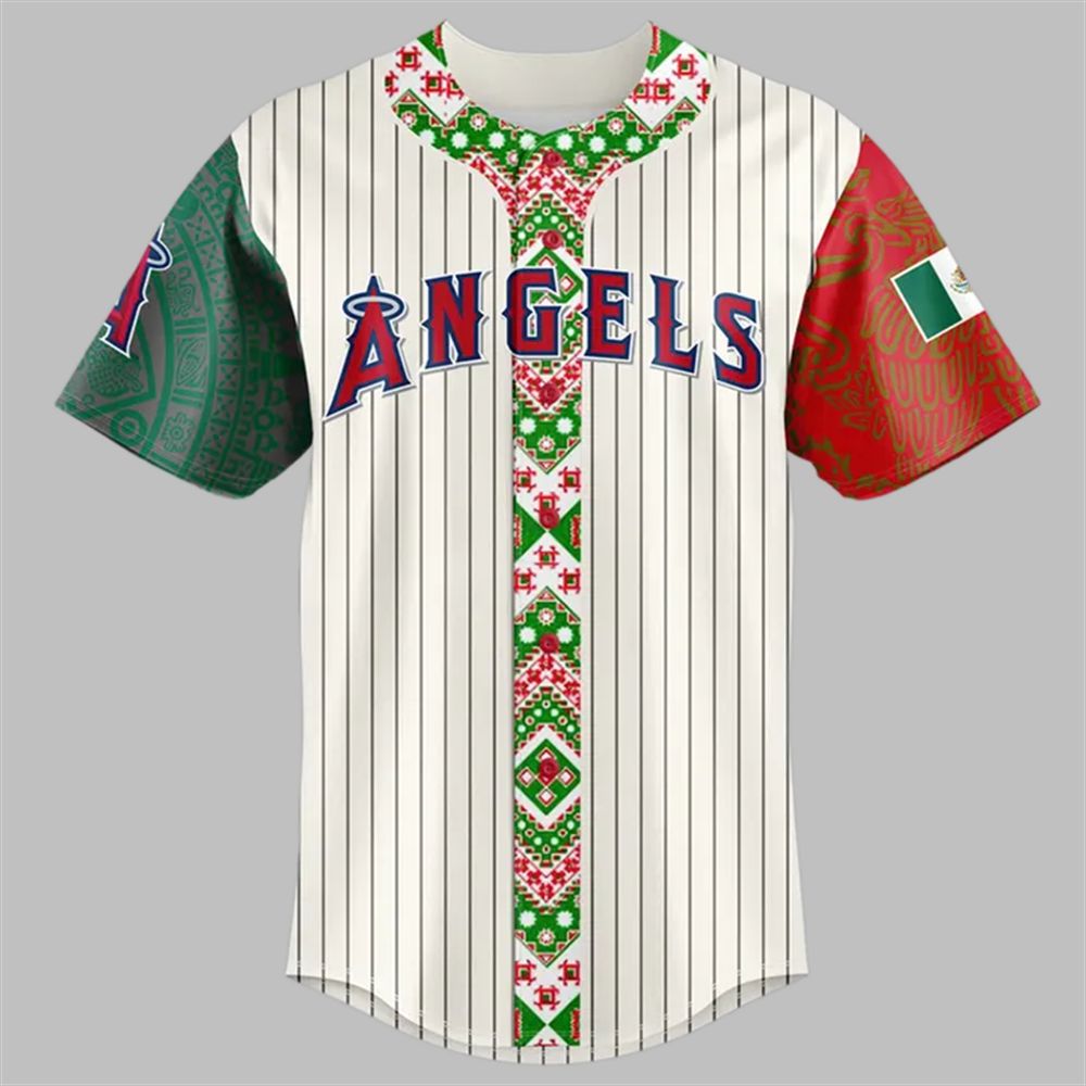 LA Angels 2025 Mexican Heritage Night Jersey - Grishko.com