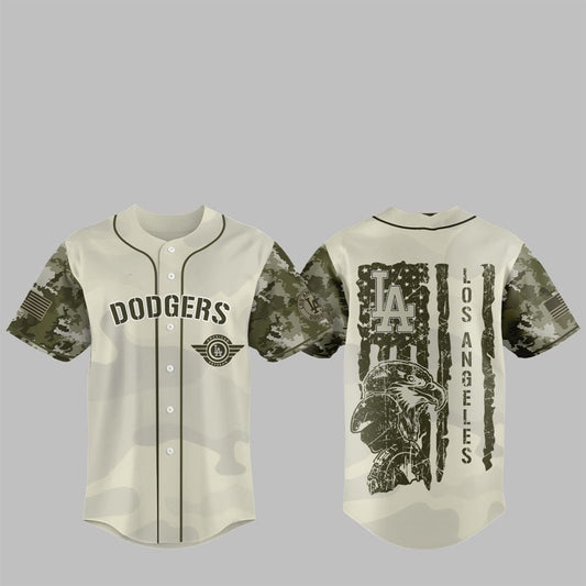 LA Dodgers 2025 Armed Forces Day Night Jersey - Grishko.com