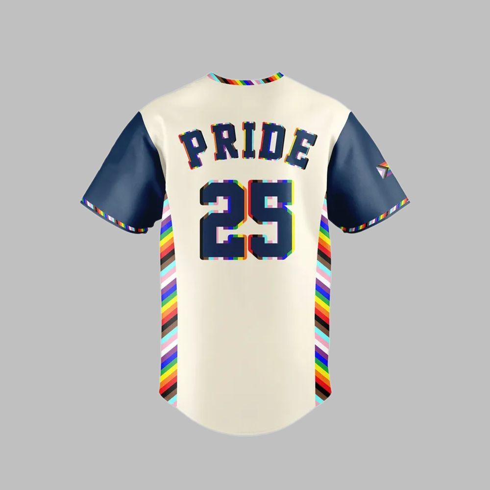 LA Dodgers Happy Pride 2025 Jersey - Grishko.com