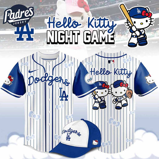 LA Dodgers MLB x Hello Kitty Baseball Jersey 2025 - Padres Jersey Oasis: Elevate Your Baseball Style Game