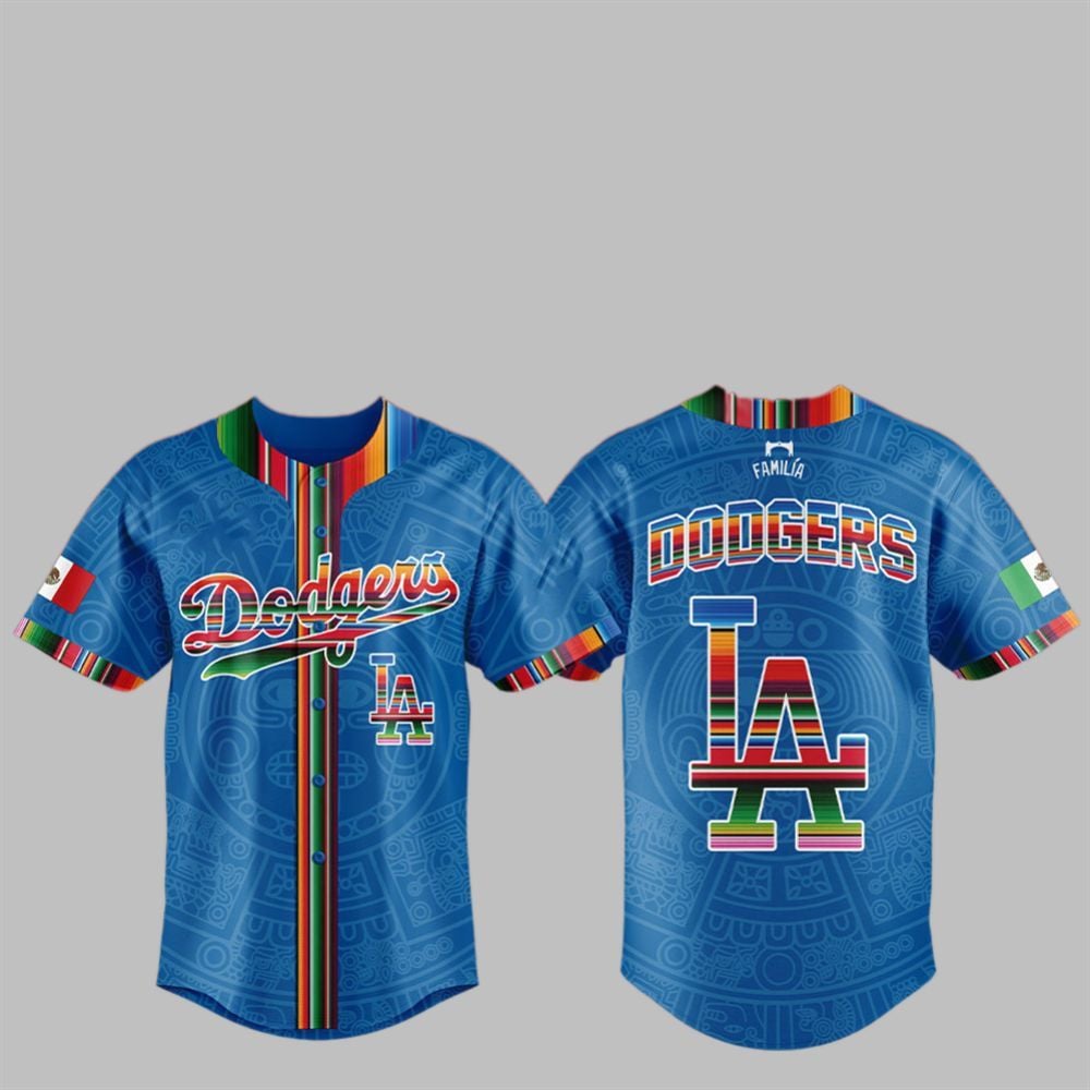 LA Dodgers Mexican Heritage Night 2025 Jersey - Grishko.com