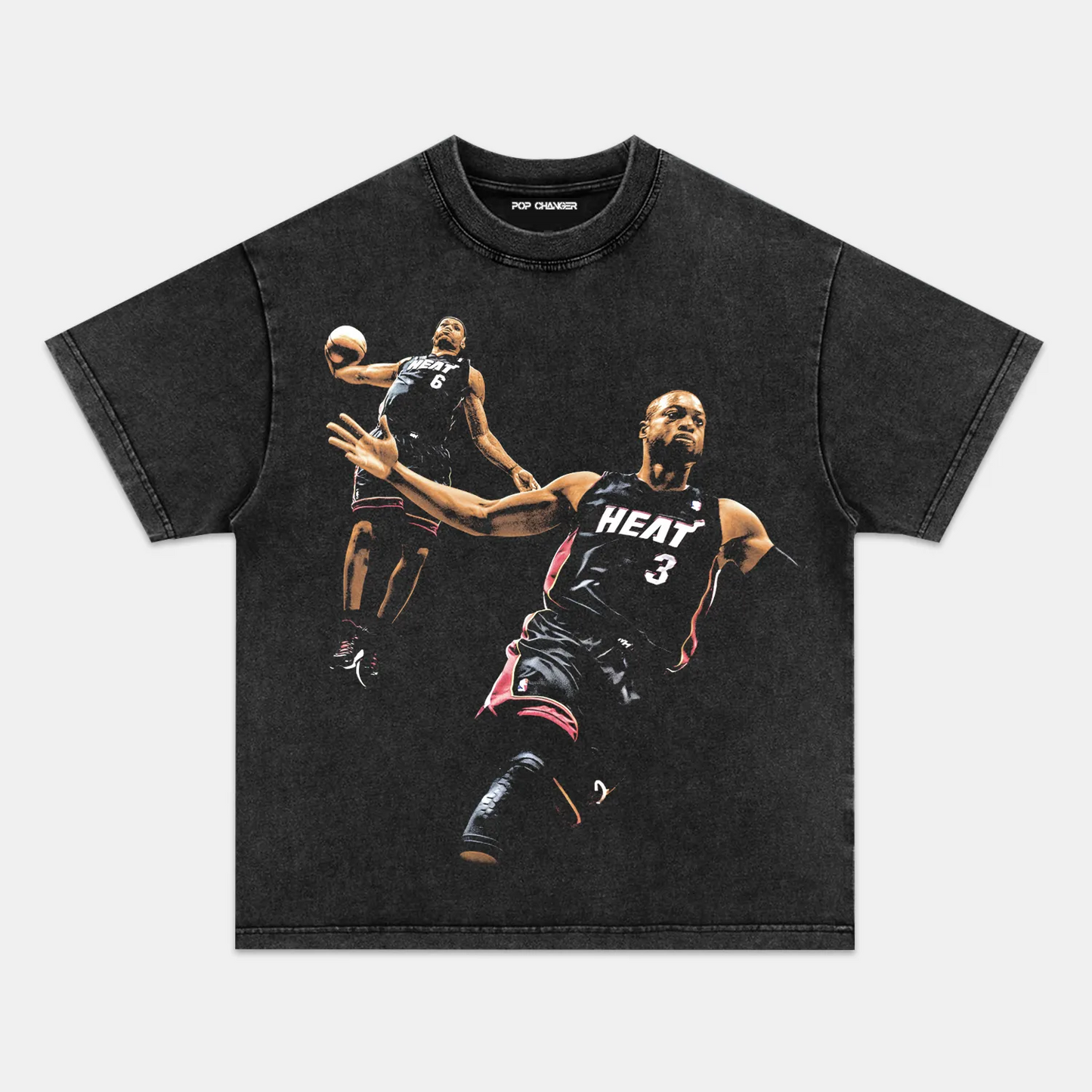 LEBRON JAMES X DWAYNE WADE GRAPHIC TEE