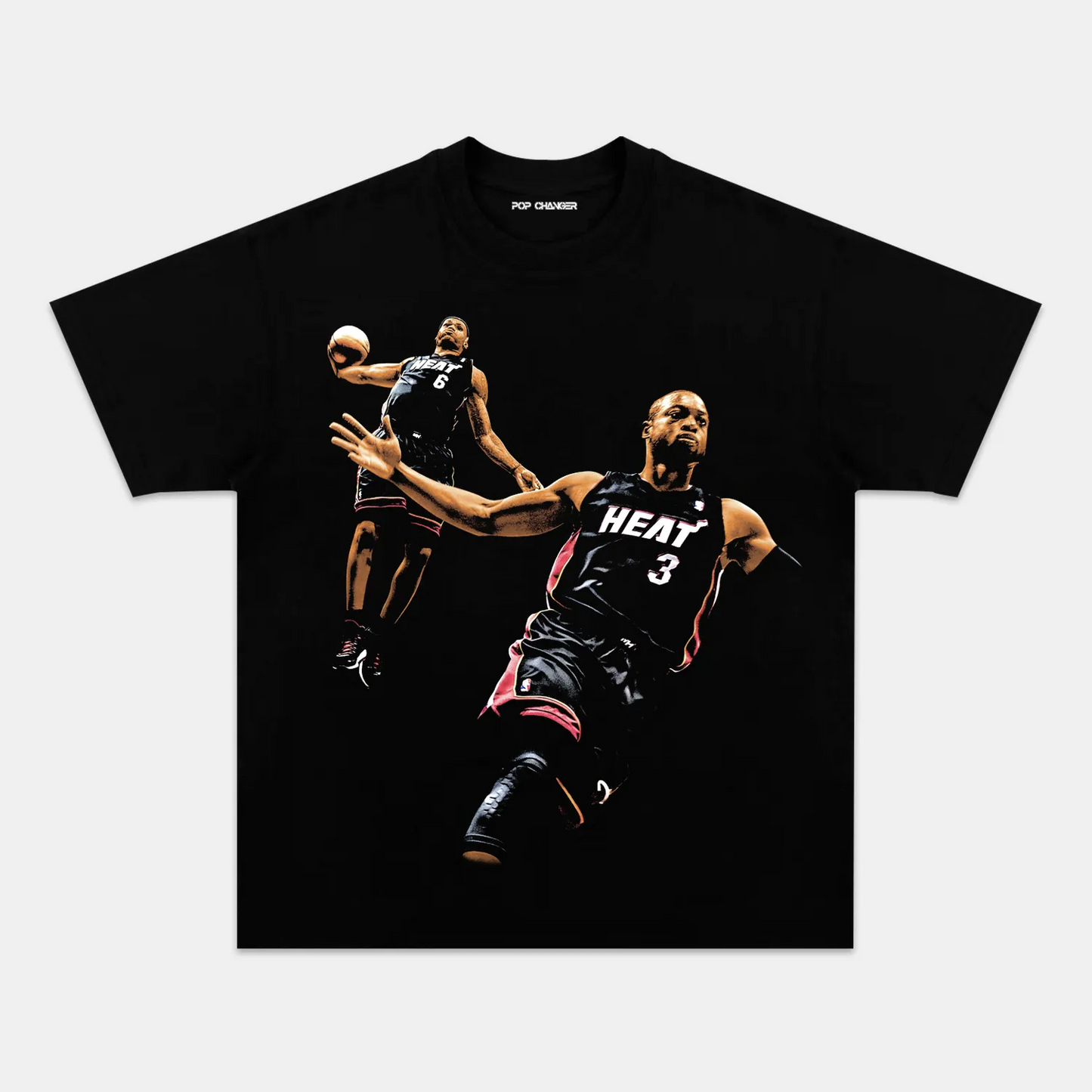 LEBRON JAMES X DWAYNE WADE GRAPHIC TEE
