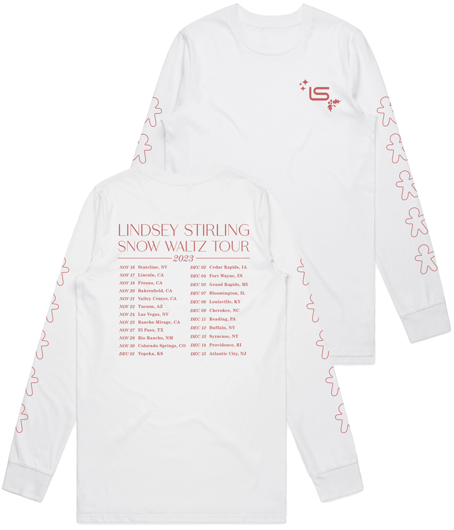 Lindsey Stirling Holly 2023 Winter Tour Longsleeve Shirt