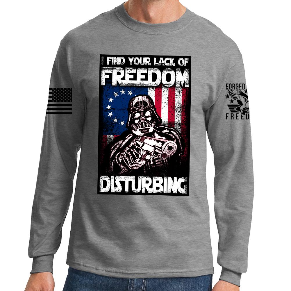 Freedom Vader Long Sleeve T-shirt Style001