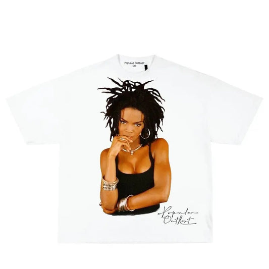 Laurennn Hilll Vintage Tee, Classic 90s Vibe Shirt for Fans