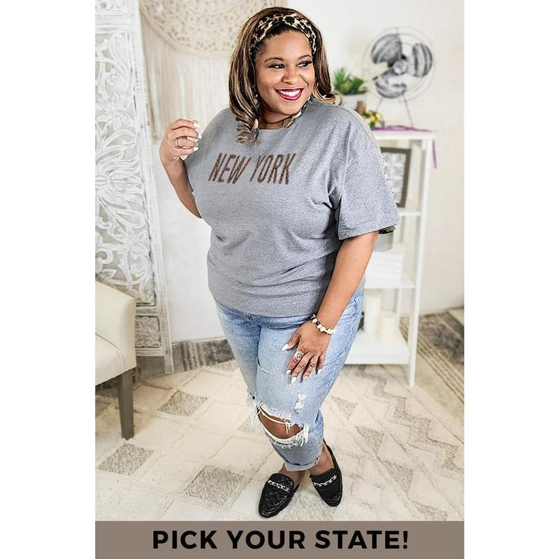 Leopard State T-Shirt