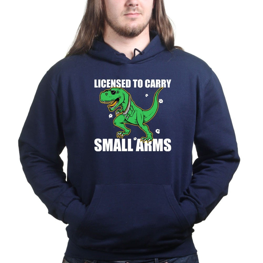 Licensed to Carry Small Arms Mens Hoodie Style001