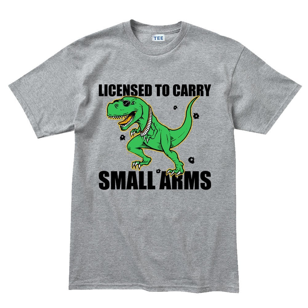 Licensed to Carry Small Arms Mens T-shirt Style001