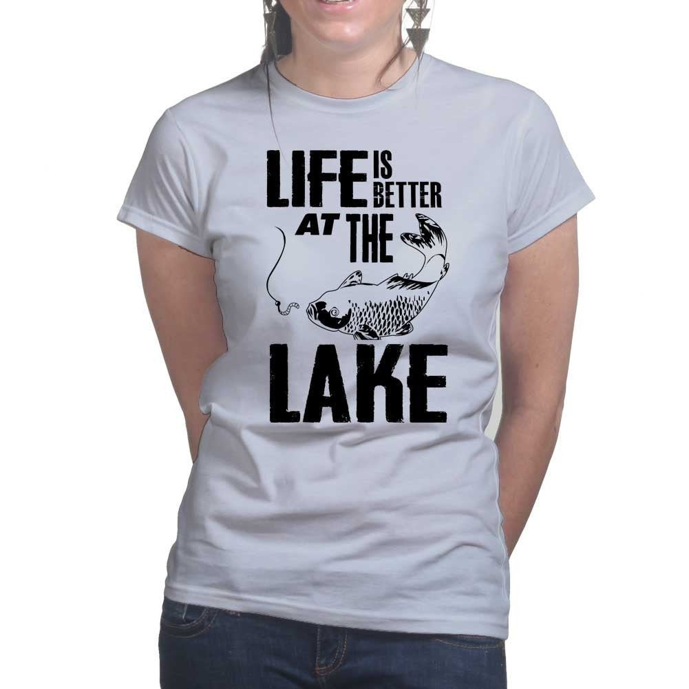 Life At The Lake Ladies T-shirt Style001