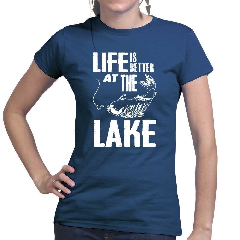 Life At The Lake Ladies T-shirt Style001