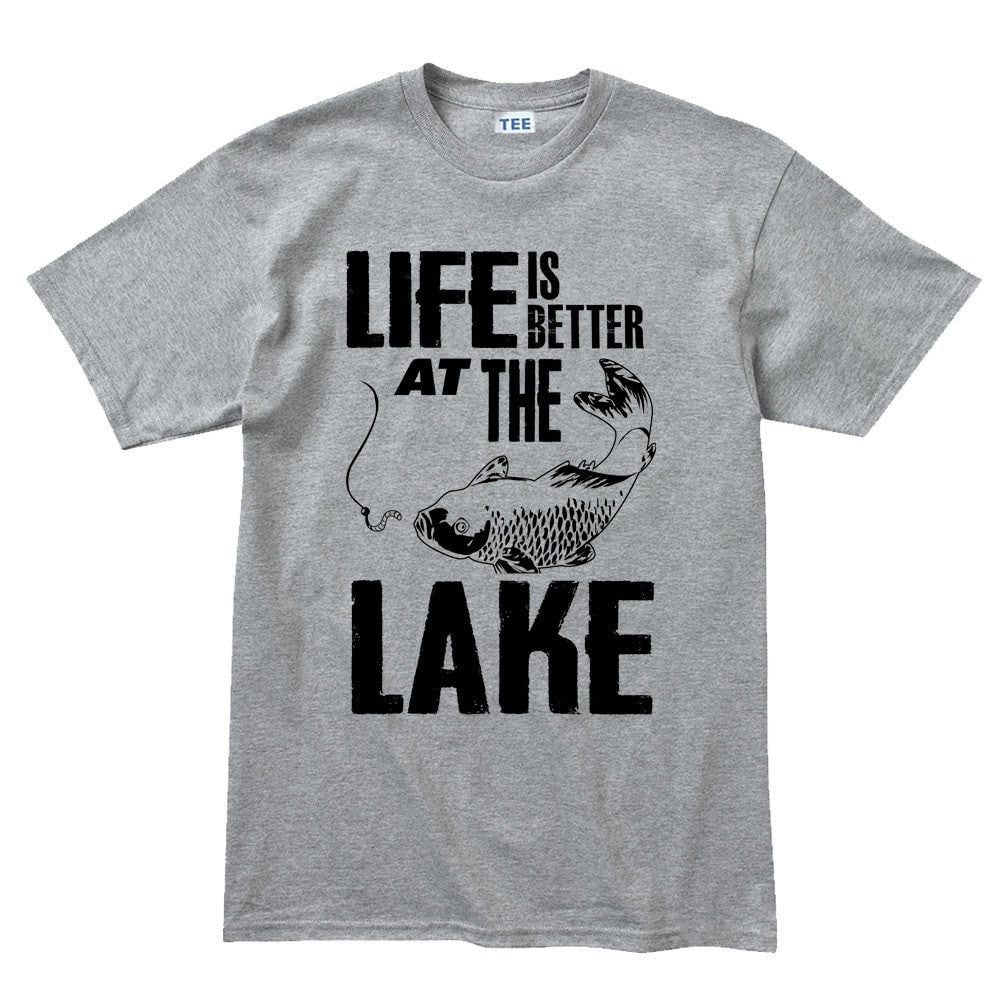 Life At The Lake Men's T-shirt Style001
