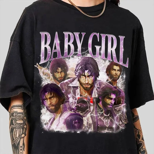 Limited Jayce Arcane Baby Girl Tee, Jayce Arcane Shirt, Jayce Arcane Merch, Pop Culture Shirt, Jaycepfp, Girl Dinner