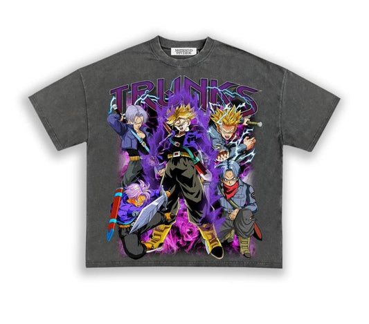 Limited Trunks Vintage 90s T-Shirt, Dragon Ball Shirt, Cartoon Shirt, Street Style, Gift For Woman and Man Unisex Shirt, Streetwear, Crewneck, Heavy Cotton, High Quality, Many Colors Size S To XL, Gift For Friends, tiktok shop Sweatshirt, Hoodie, Comfort