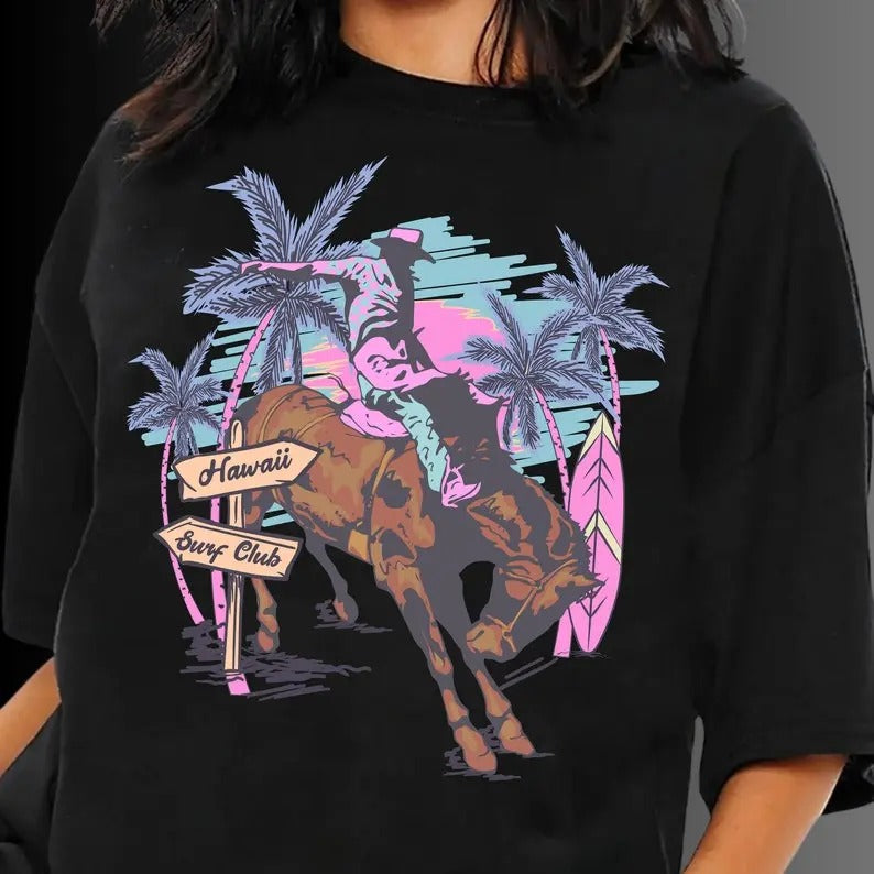 Long Live cowboy T-shirt, Vintage T-shirt ,Western Sublimations Shirt, Rodeo Fashion Tee, Western Shirt, Country Girl, Oversized Washed Tee