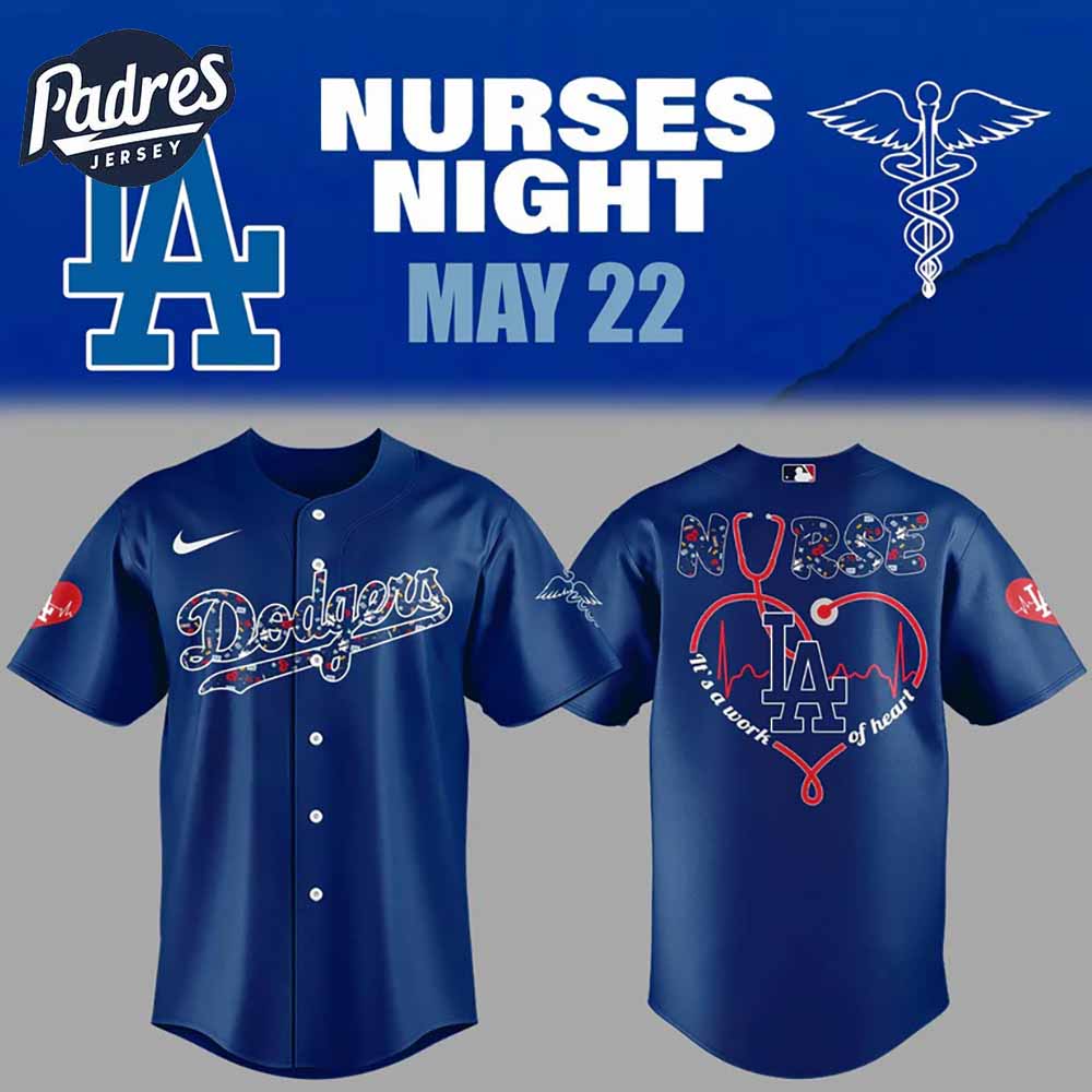 Los Angeles Dodgers Baseball Jersey Outfit For Nurses Night 2025 - Padres Jersey Oasis: Elevate Your Baseball Style Game