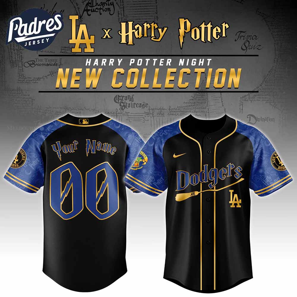 Los Angeles Dodgers Baseball Jersey x Harry Potter Night Game 2025 - Padres Jersey Oasis: Elevate Your Baseball Style Game