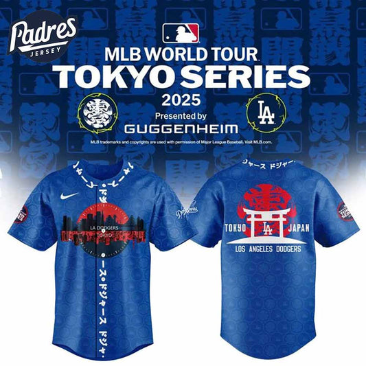 Los Angeles Dodgers Baseball Jersey x Tokyo Series 2025 - Padres Jersey Oasis: Elevate Your Baseball Style Game