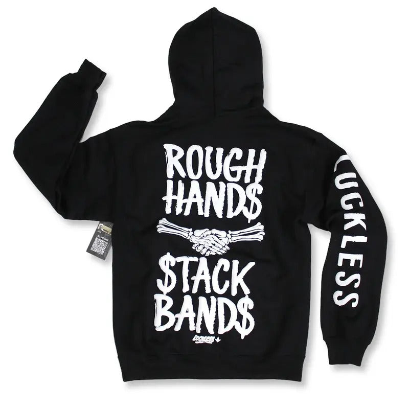 Luckless Outfitters ROUGH HANDS STACK BANDS Hoodie
