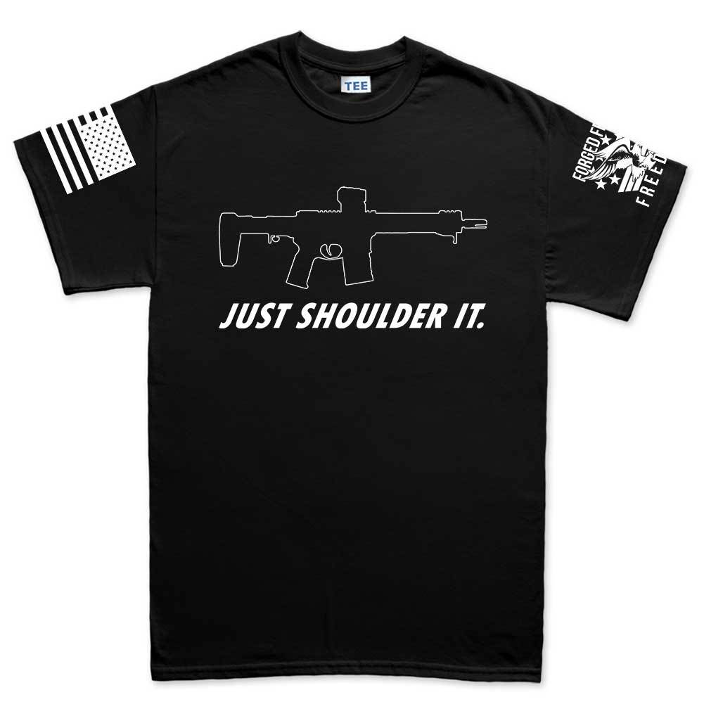 Just Shoulder It Men's T-shirt Style001
