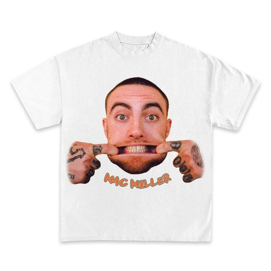 MAC MILLER T-SHIRT, Mac  Concert Merch Swimming Circles | Hip Hop Graphic