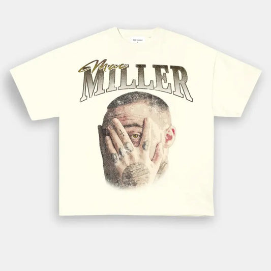 MAC MILLER TEE Menswear Top Underwear Man Tshirt Streetwear Tropical Shortsleeve Bestie Crewneck Round Neck