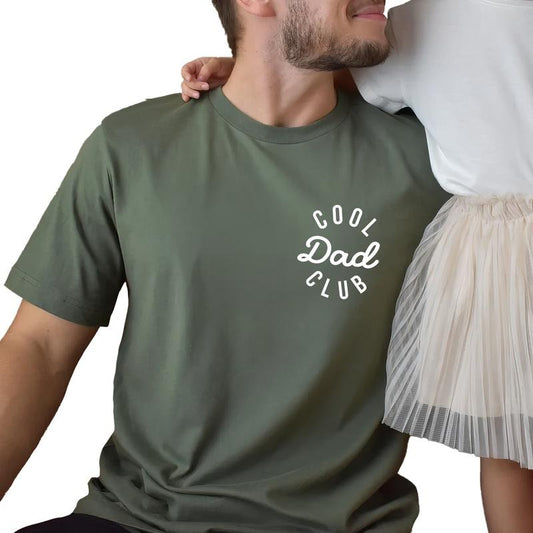 MAPTEES Cool Dads Club Graphic Tee, Girl Dad T-shirt For Men, Boy Daddy Shirt, Cool Dad Men Tee, Father's Day Gifs, Gift For Dad