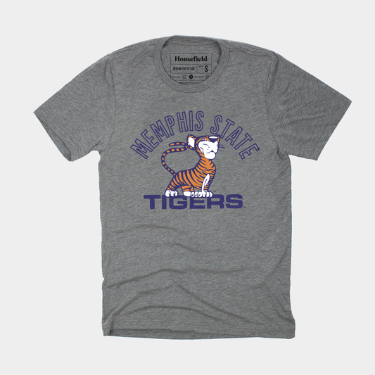 Vintage Memphis State Tiger Tee Style001