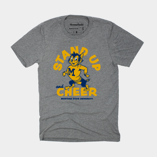 Vintage Montana State Fight Song T-Shirt Style001