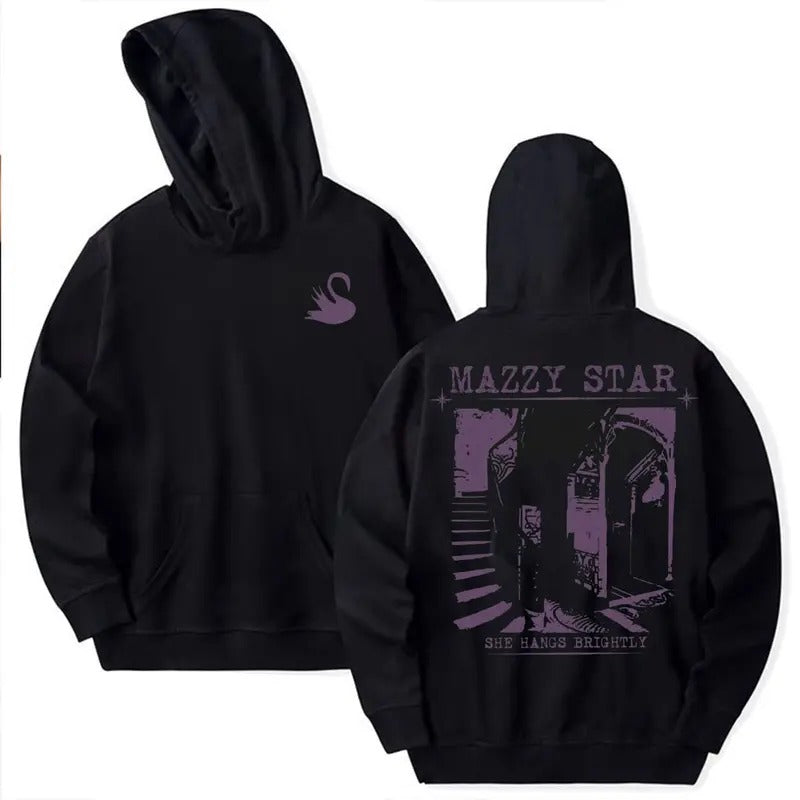 Maazzy Star Hoodie Two-sides, Indie Shirts, Album Inspired, Rock Band 90s Merch, Unisex Sweater Pullover Tee