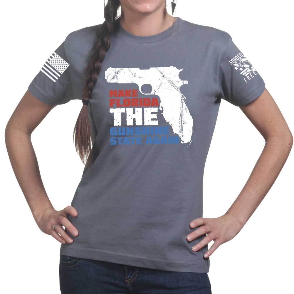 Make Florida The Gunshine State Ladies T-shirt